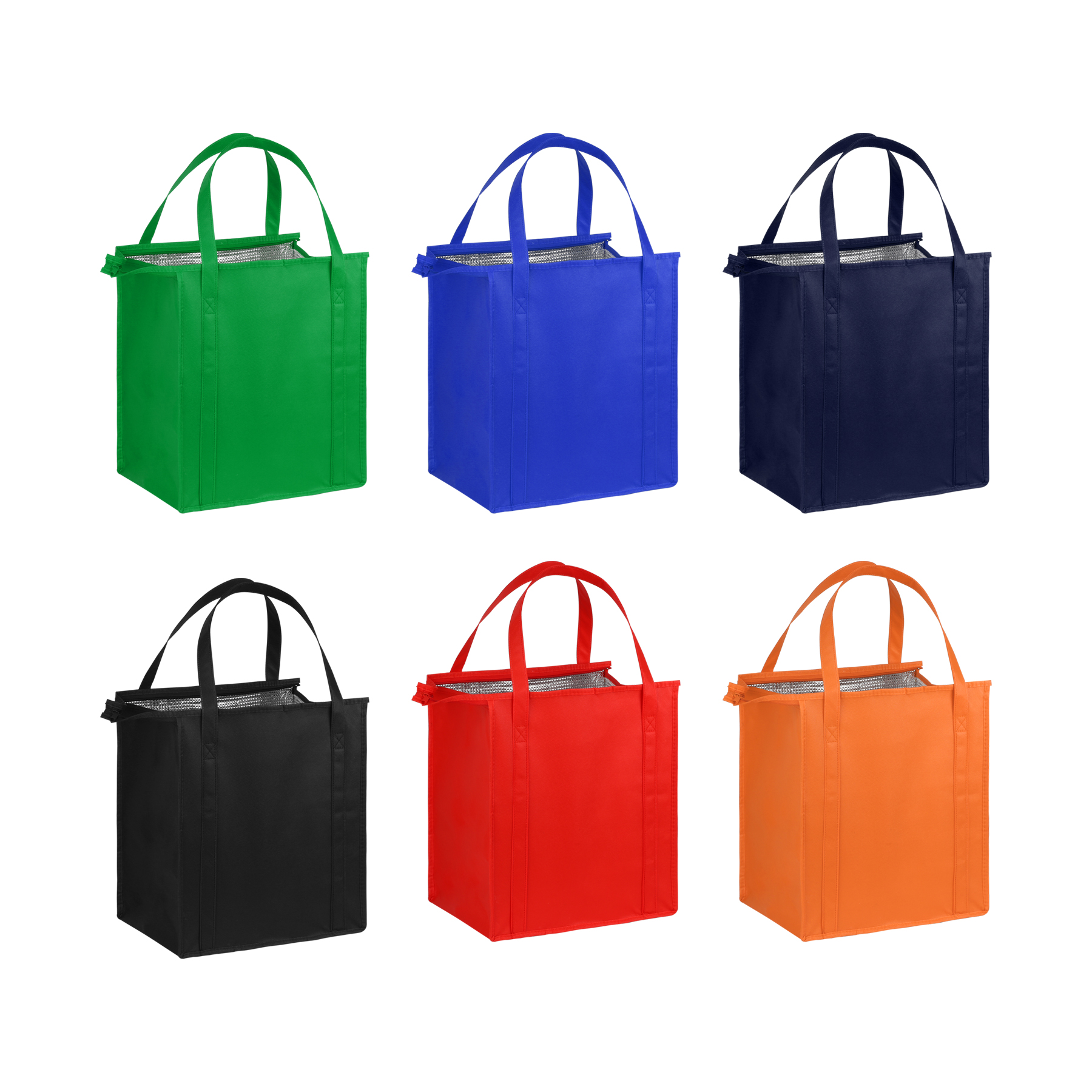 Non-Woven Insulated Shopper Tote Bag Ocean 8