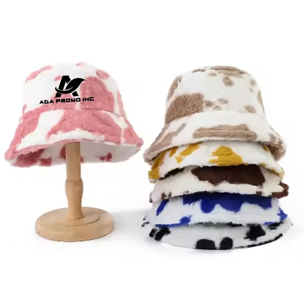 Fuzzy Winter Faux Fur Warm Bucket Hat