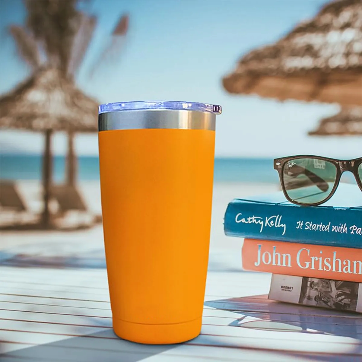 20oz Reusable Double Walled Insulated Travel Mug 1