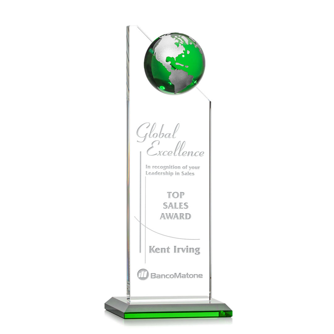 Arden Globe Award - Green/Silver 3