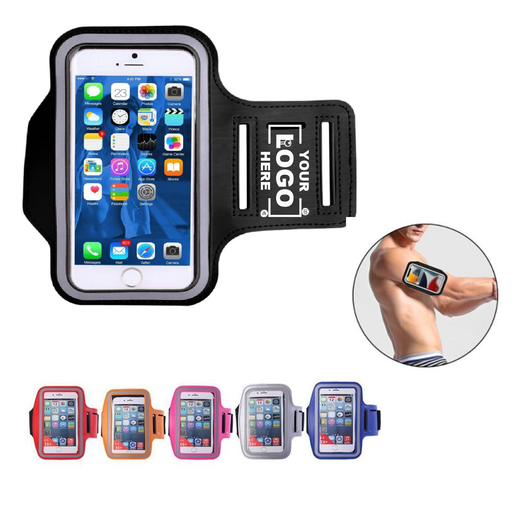 Custom Neoprene Running Sports Armband 2