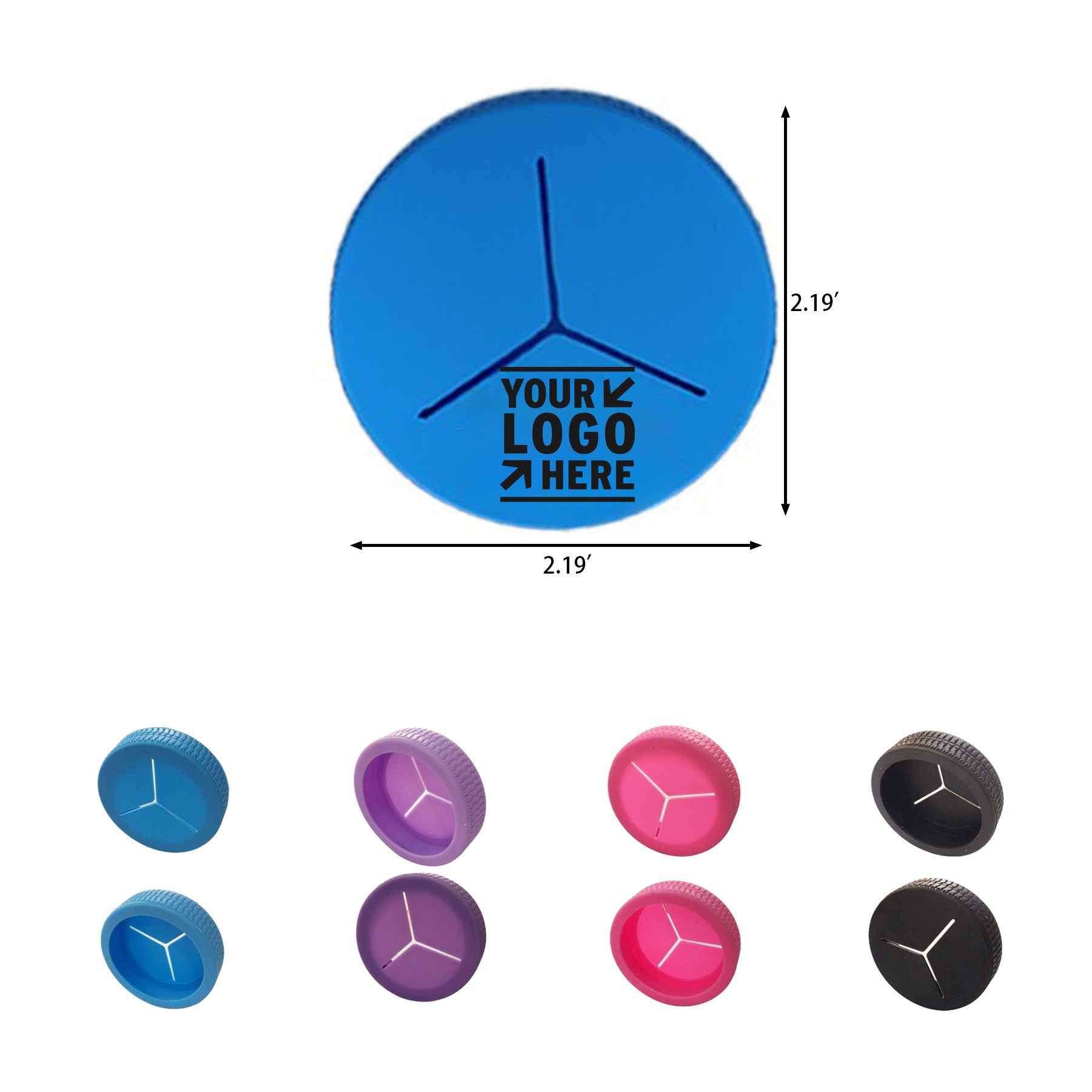 Silicone Luggage Suitcase Wheels Cover 3