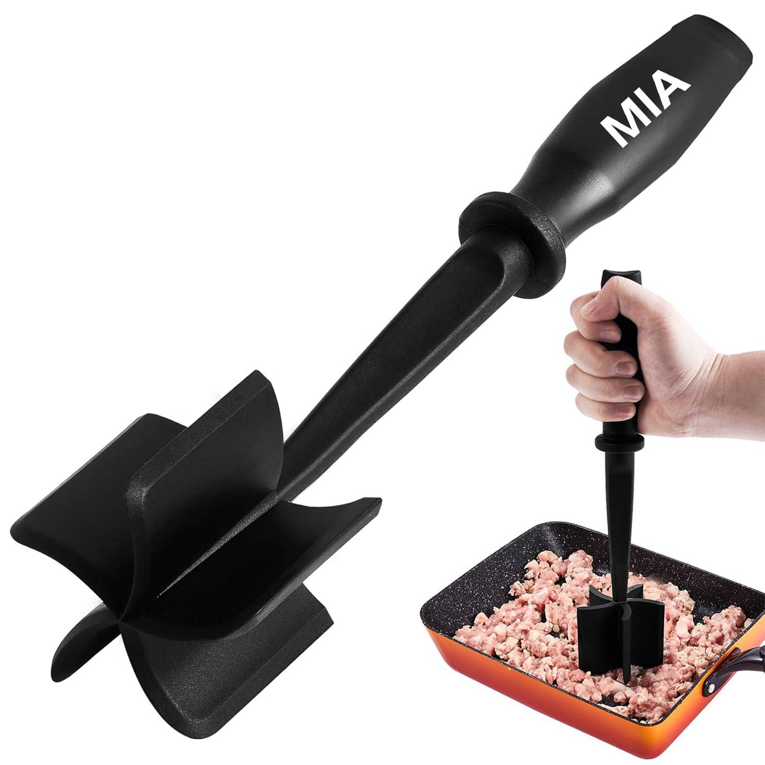 ABS Handheld Meat Chopper 2