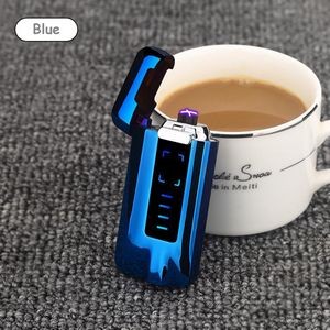Exquisite Shaking Ignition Dual Electric Arc Lighter 8