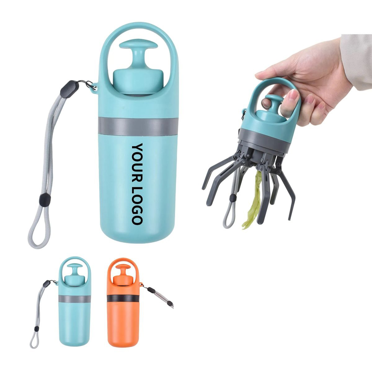 Compact Pet Waste Remover with Built In Storage 4