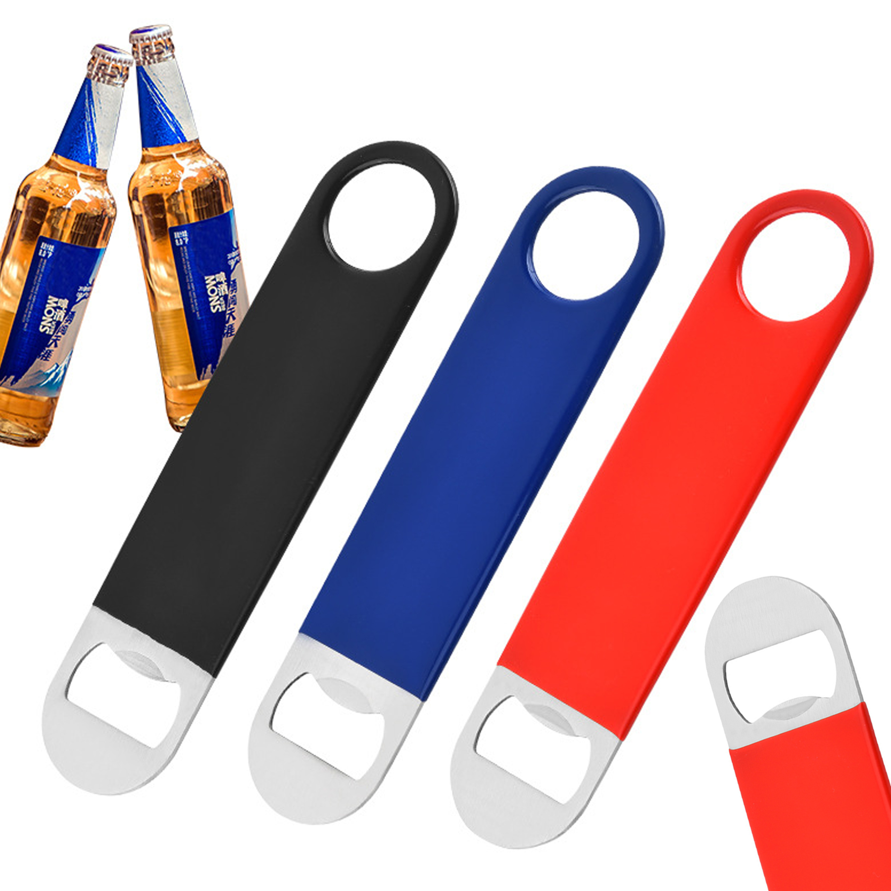 Stainless Steel Flat Bottle Opener 1