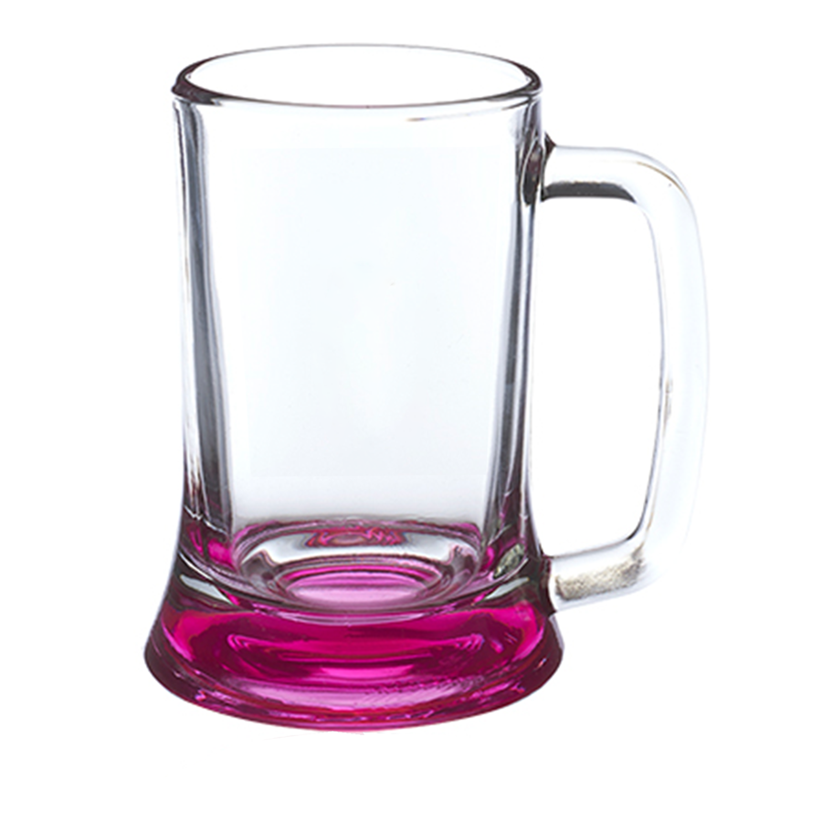 Comfort-Grip Glass Beer Mug - 9.75 oz 8