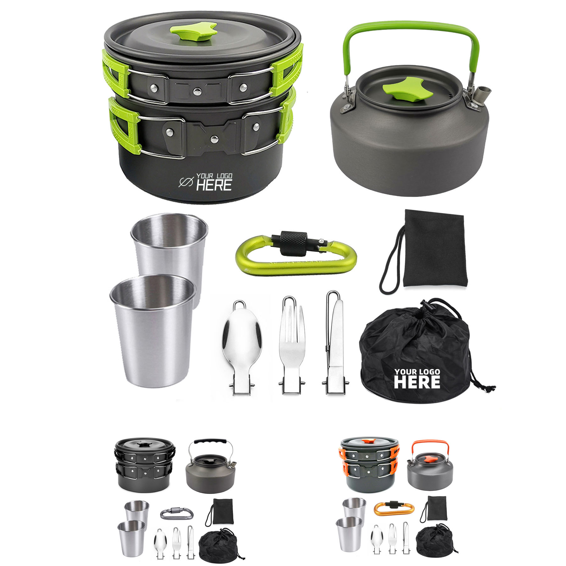Camping Cookware Mess Kit 2