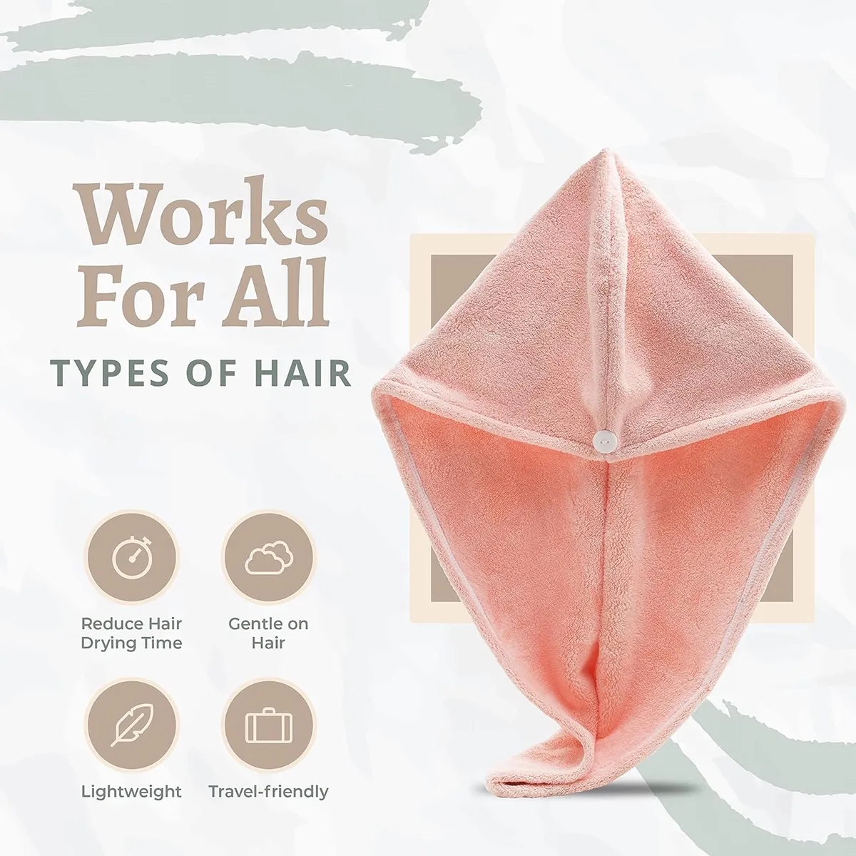 Hair Towel Wrap Hair Drying Towel 5