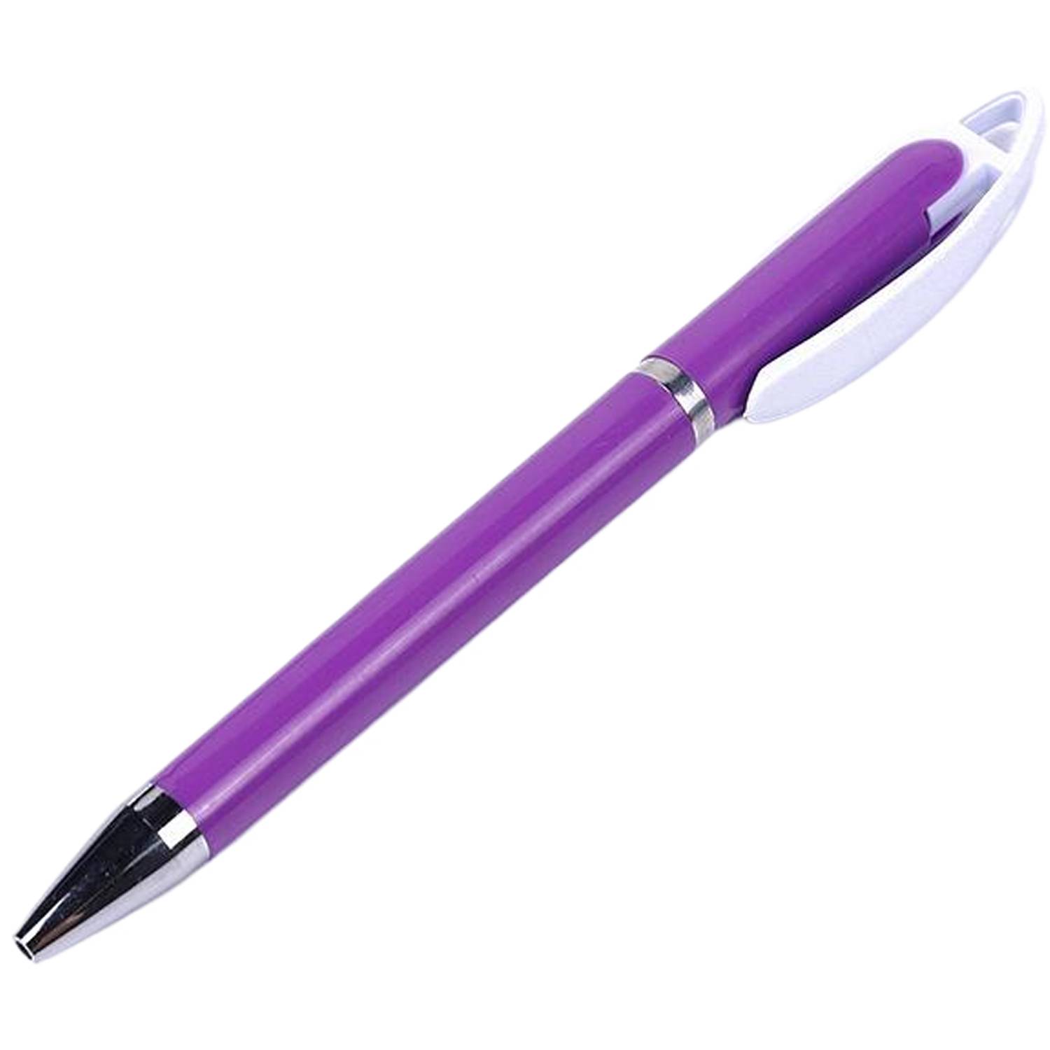 Wide Clip Retractable Ballpoint Pen 8