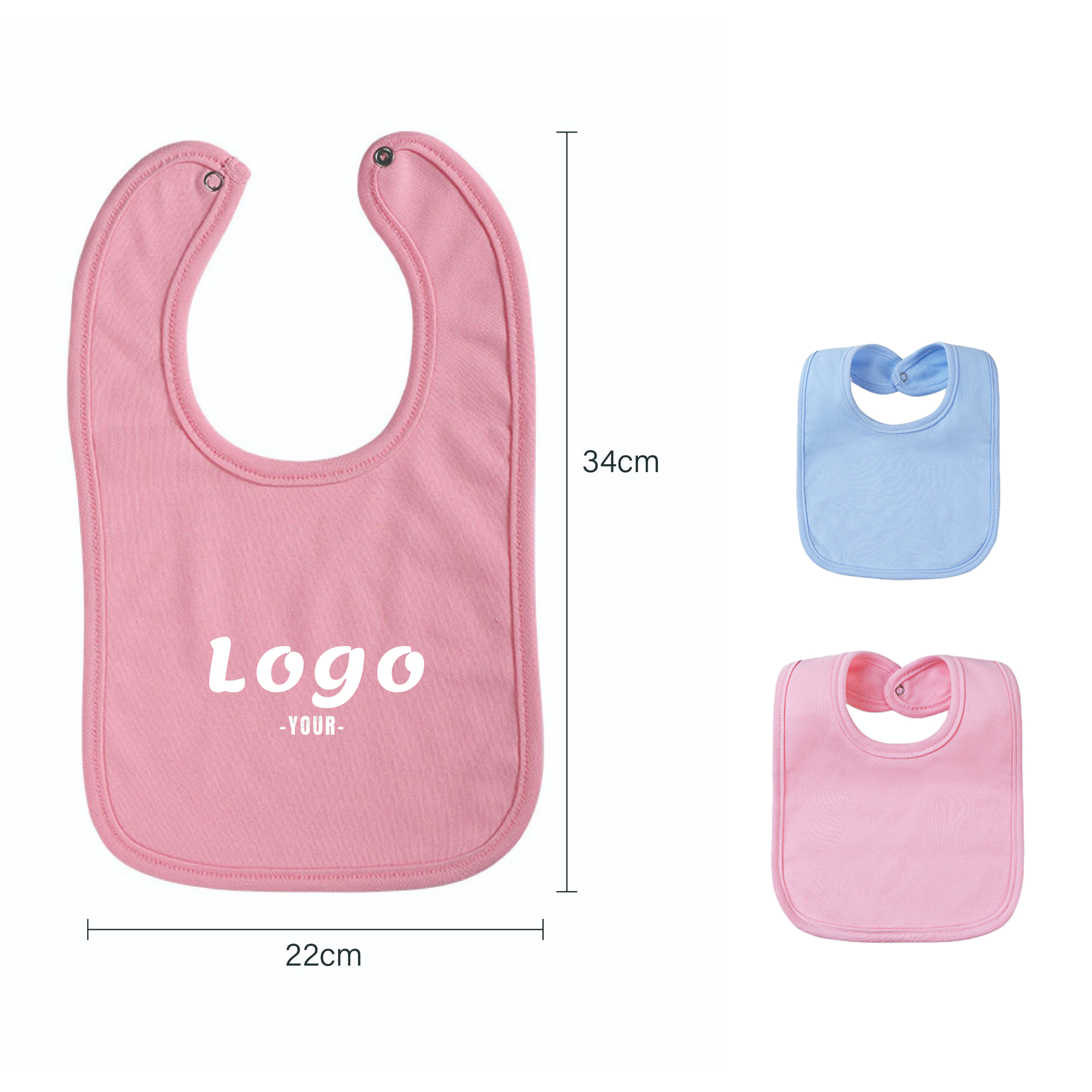 Infant Cotton Bandana Drool Bib 2