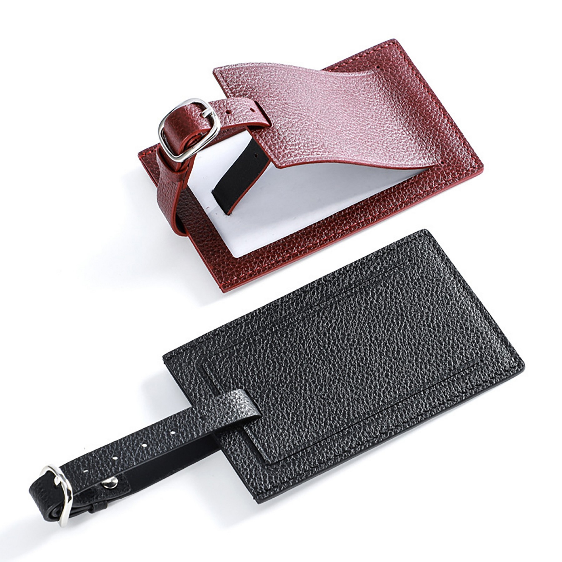 Leather Luggage Tag 1