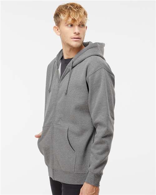Unisex Heavyweight Full-Zip Hooded Sweatshirt - IND4000Z 11