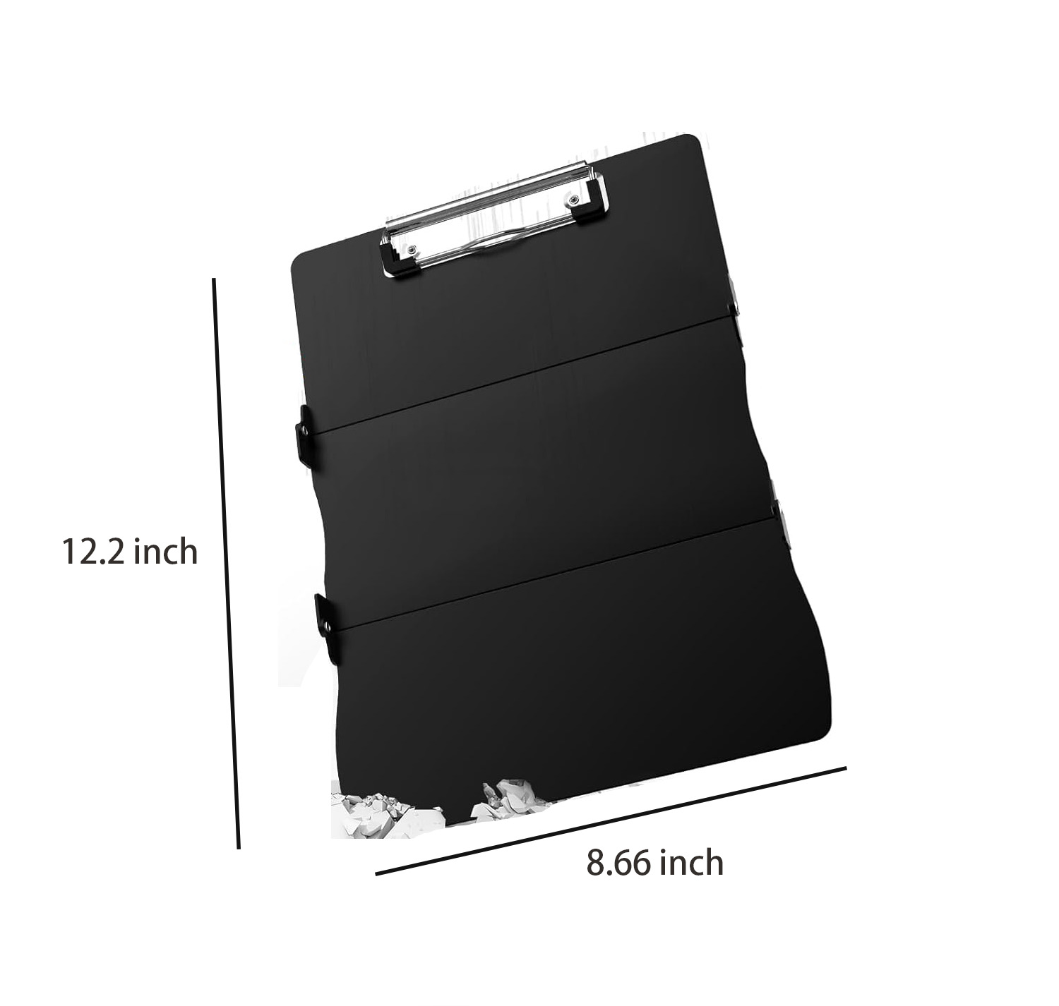 Aluminum 3 Layers Foldable Clipboard 2