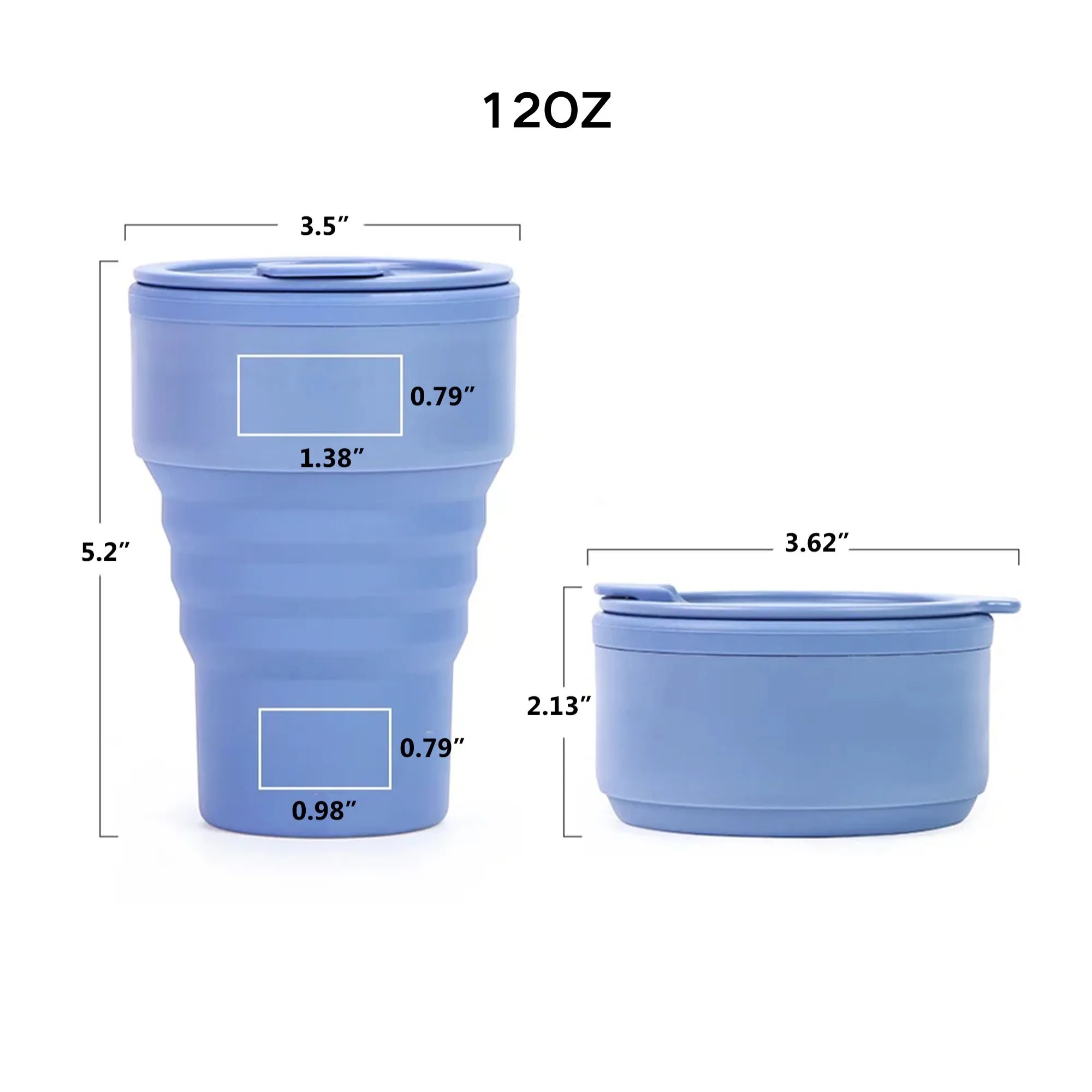 Collapsible Water Cup 12oz 7