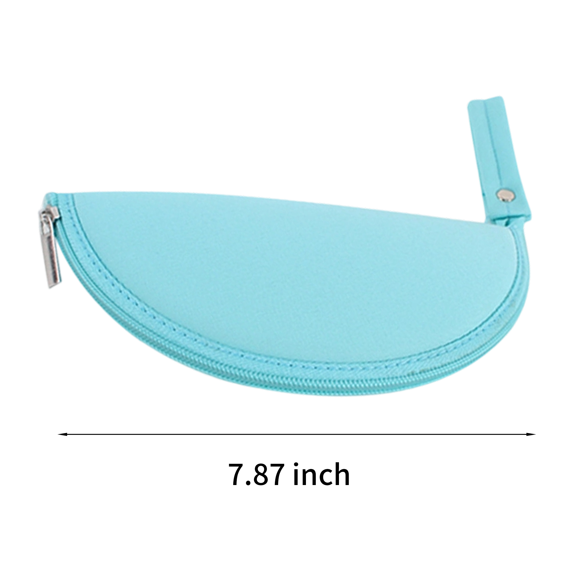 Zipper Mouse Storage Pouch With Mouse Pad Function 7.87" Diameter 2