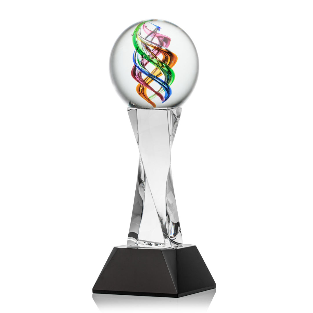 Galileo Award on Langport Base - Black 3