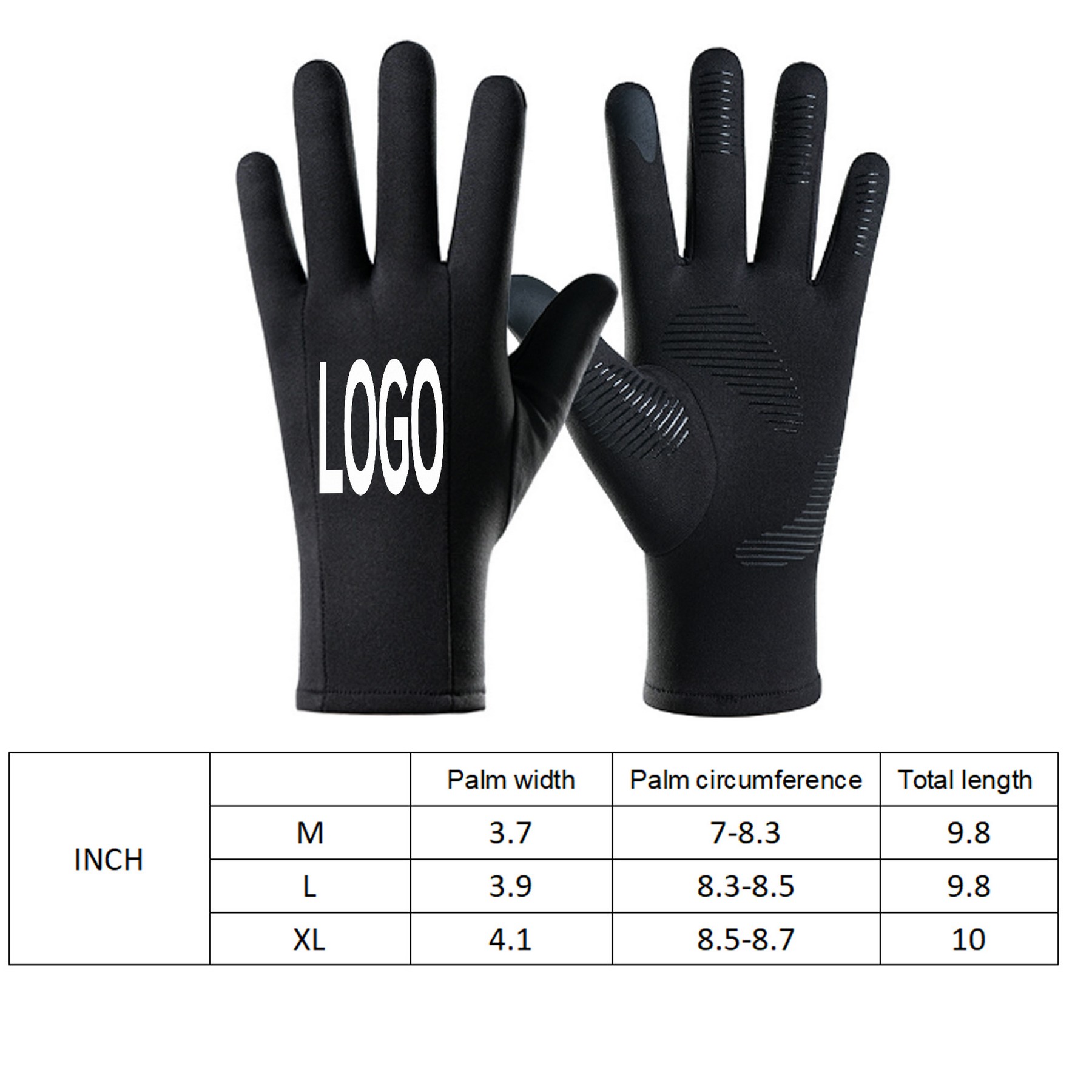 Outdoor Velvet Lined Warm Gloves 2