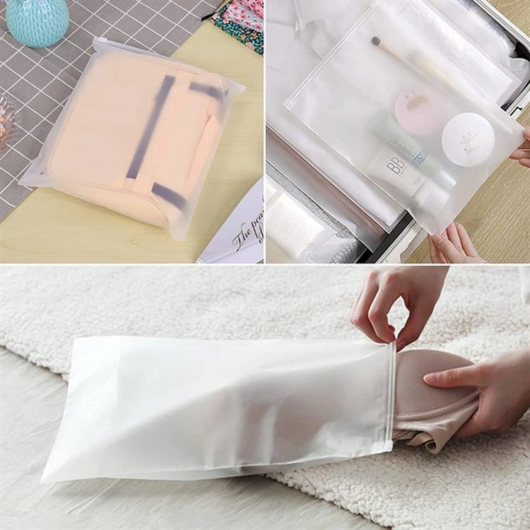 Frosted Zipper Poly Packaging Bags 3