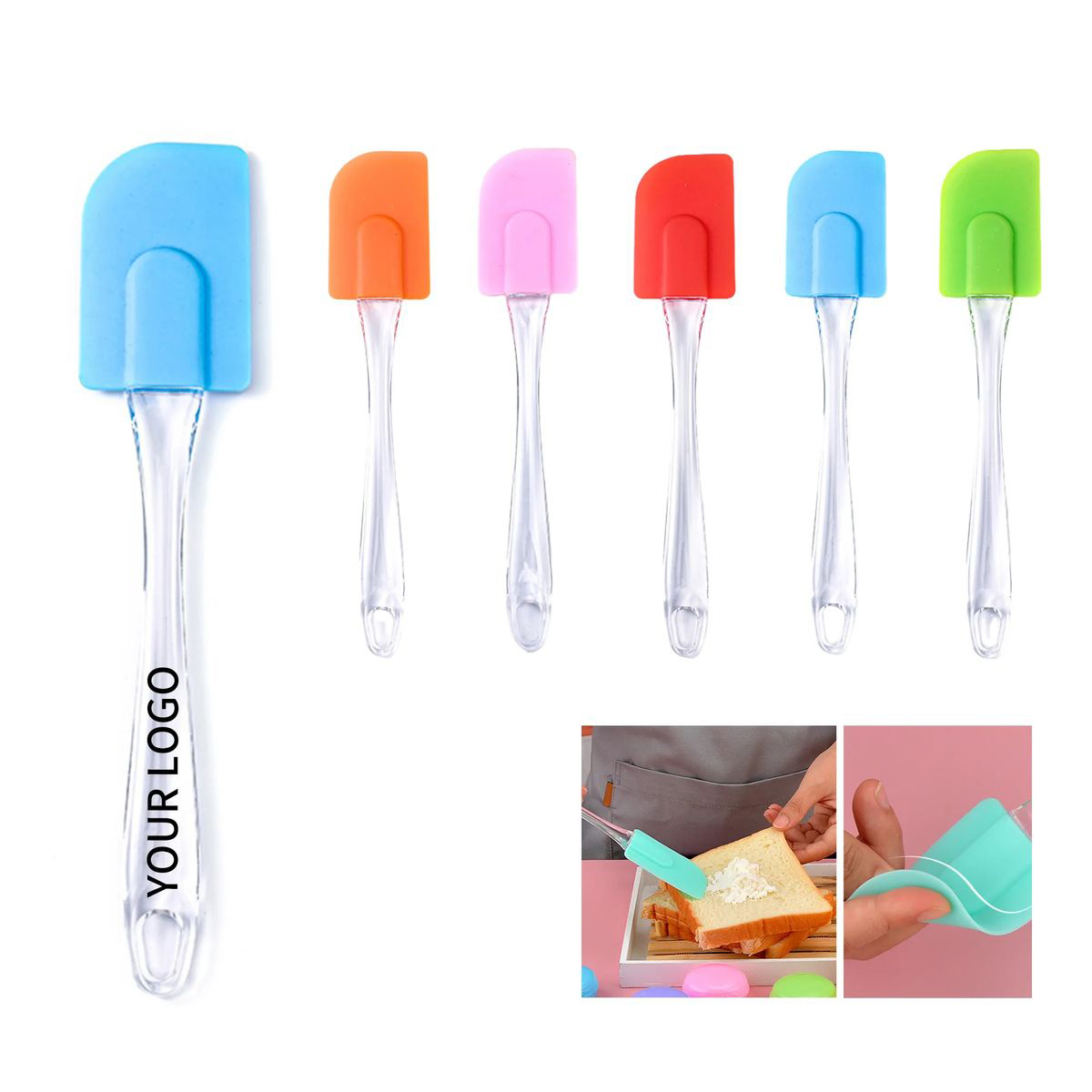Flexible Silicone Spatulas for Daily Cooking Tasks 2