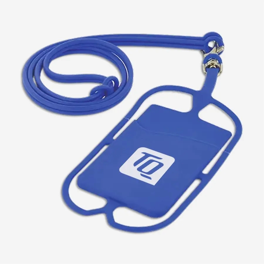 Lanyard Silicone Phone Wallet Holder 4