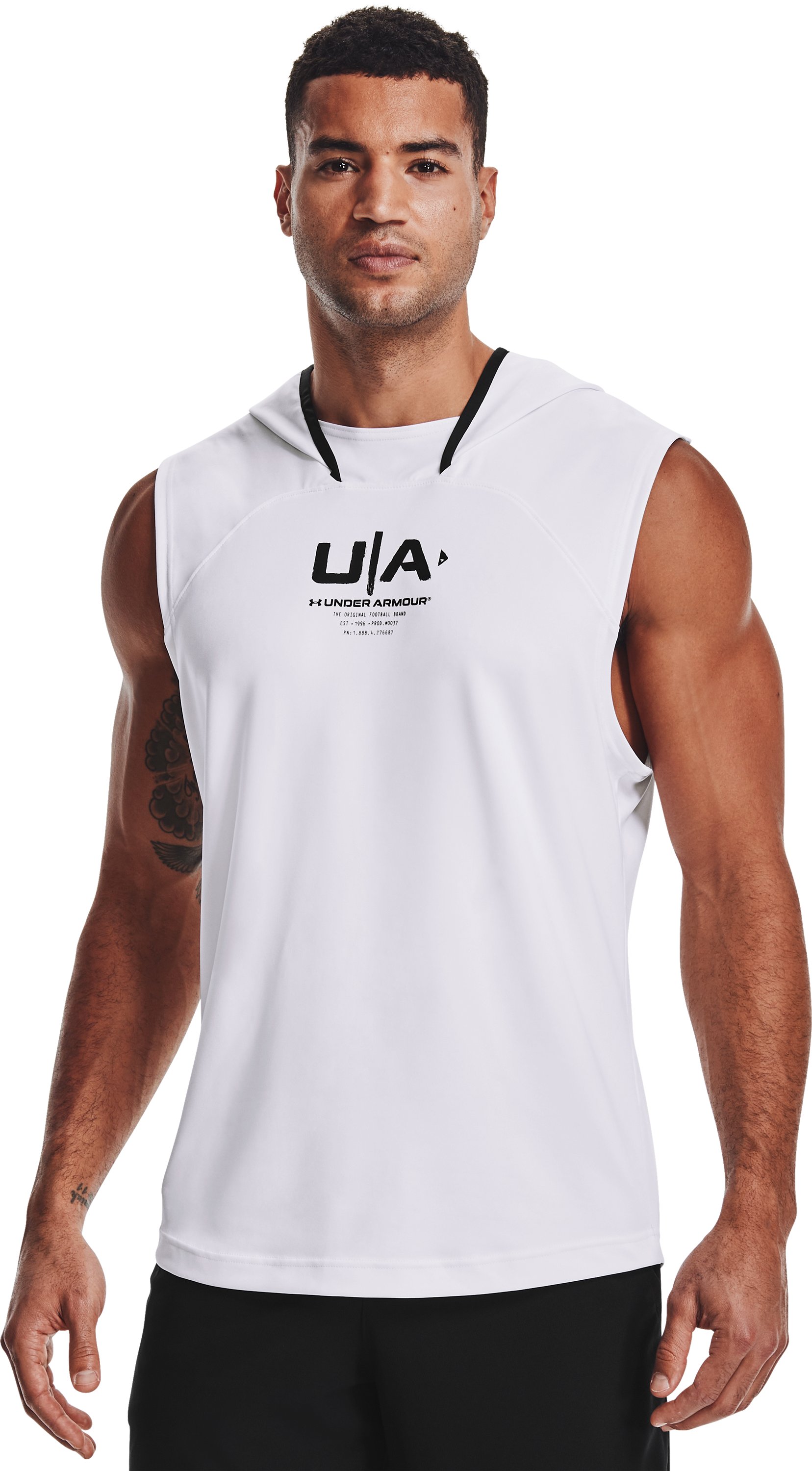 Men's UA Football Sleeveless Hoodie  4