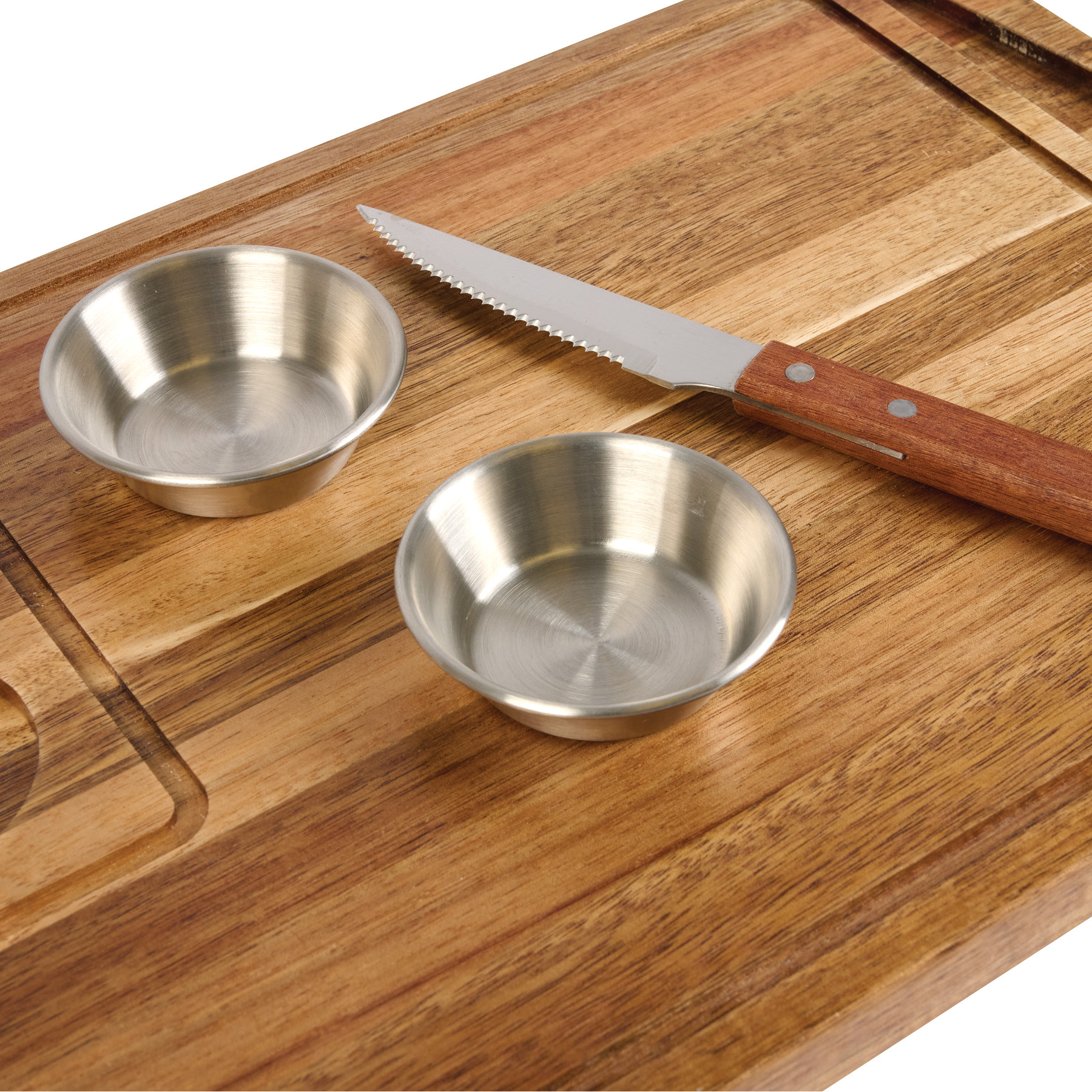 Arthur 4-Piece Acacia Wood Steak Board 2