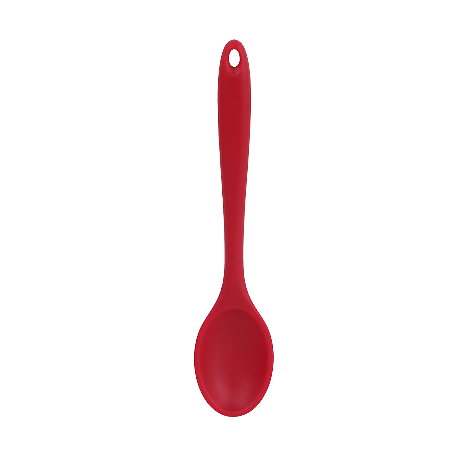 One-piece food-grade kitchen cooking silicone spoon 2