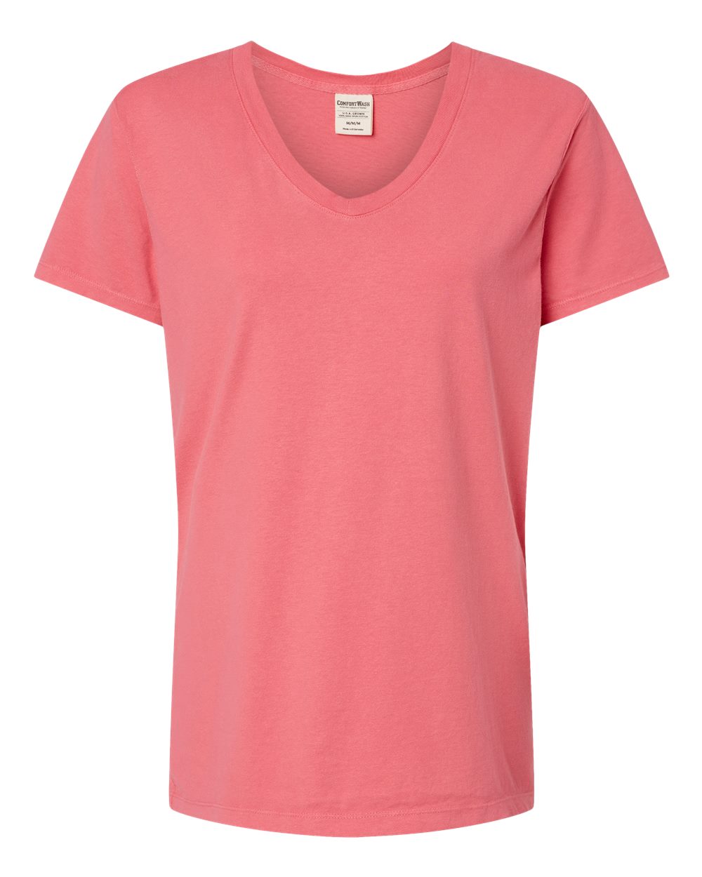 Women's Garment-Dyed V-Neck T-Shirt - GDH125 42