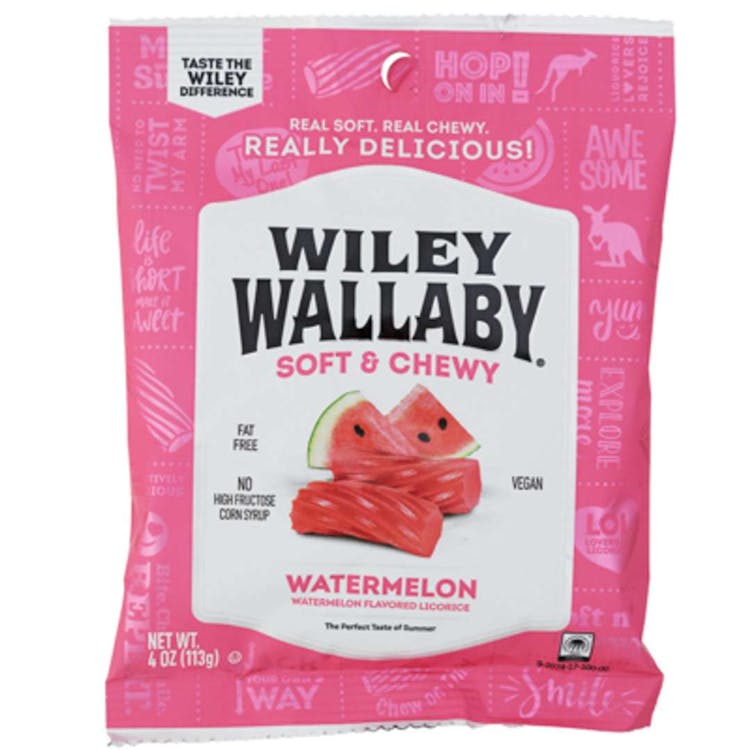 Wiley Wallaby Watermelon Licorice 1