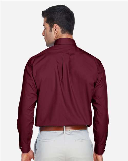Men's Crown Collection® Broadcloth Woven Dress Shirt - D620 23