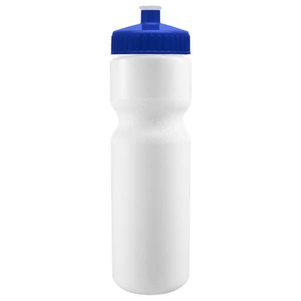Cyclo-Cross 28oz Bike Bottle - White w/Push-Pull Lid 49