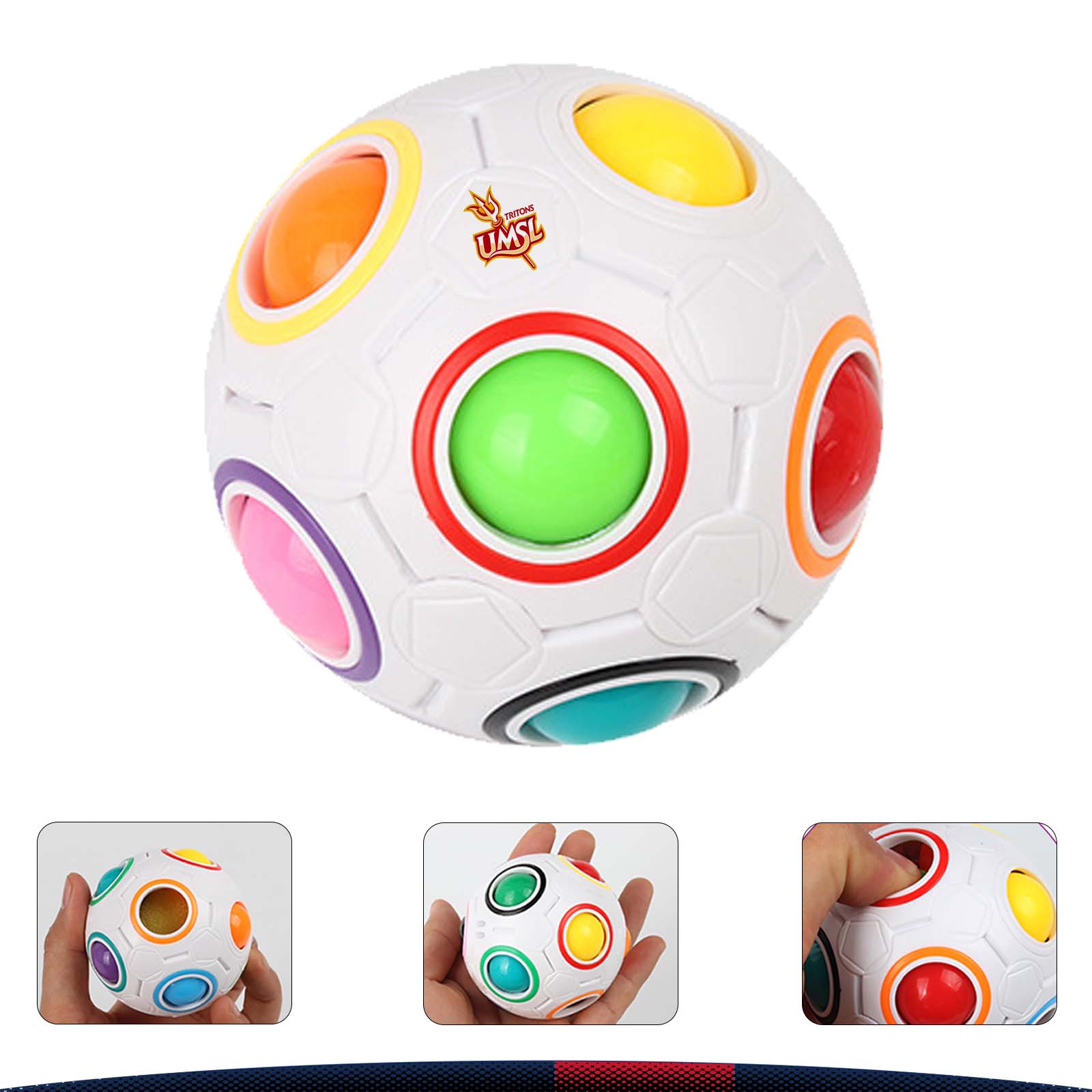 Rainbow Puzzle Ball 1