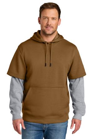CornerStone Tough Fleece Layered Hoodie CSF632 8