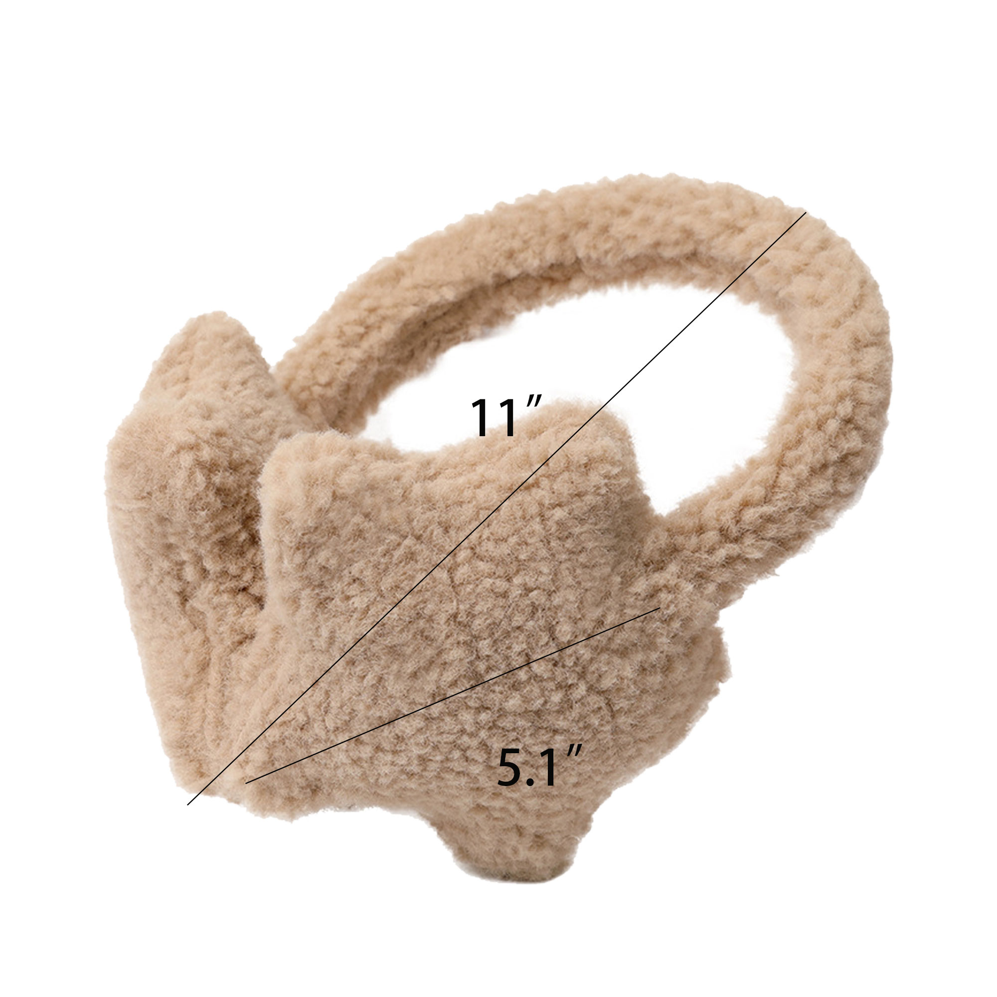 Cute Star Plush Earmuffs 1