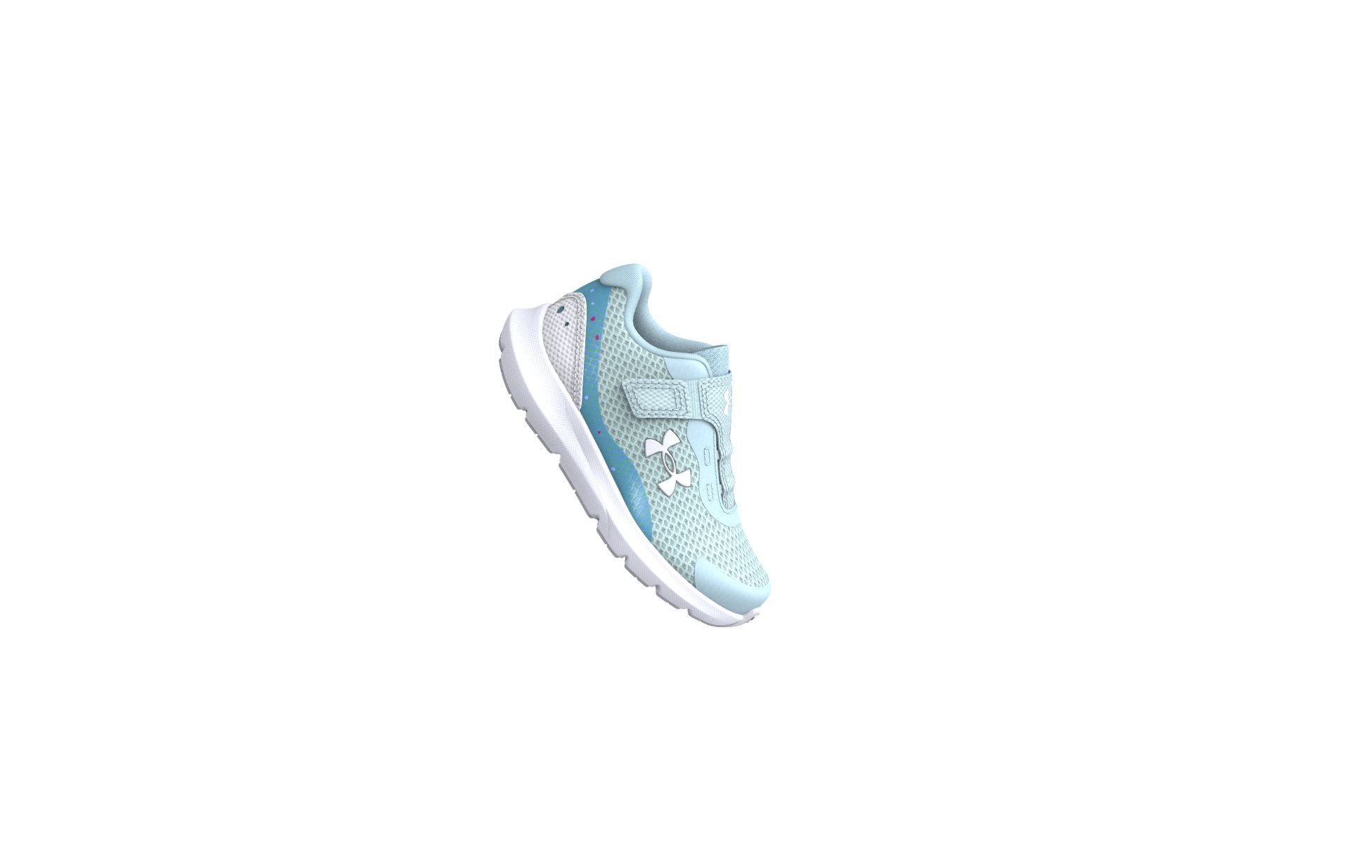Girls' Infant UA Surge 3 AC Printed Running Shoes  2