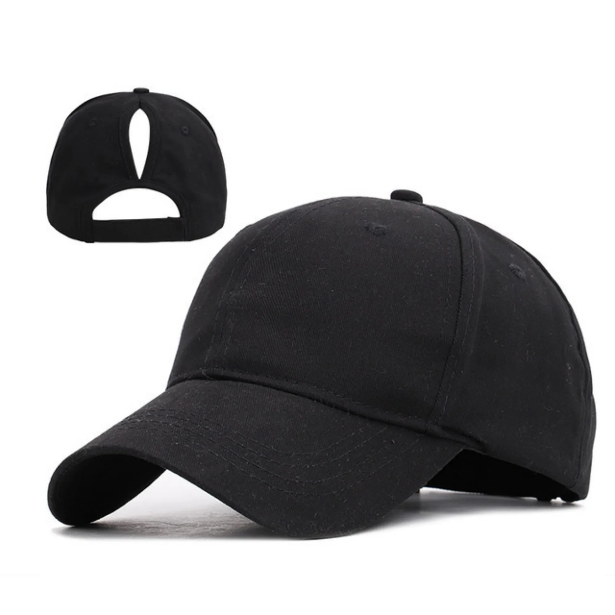 Women's Fashion Sports Sun Hat With Back Opening 4