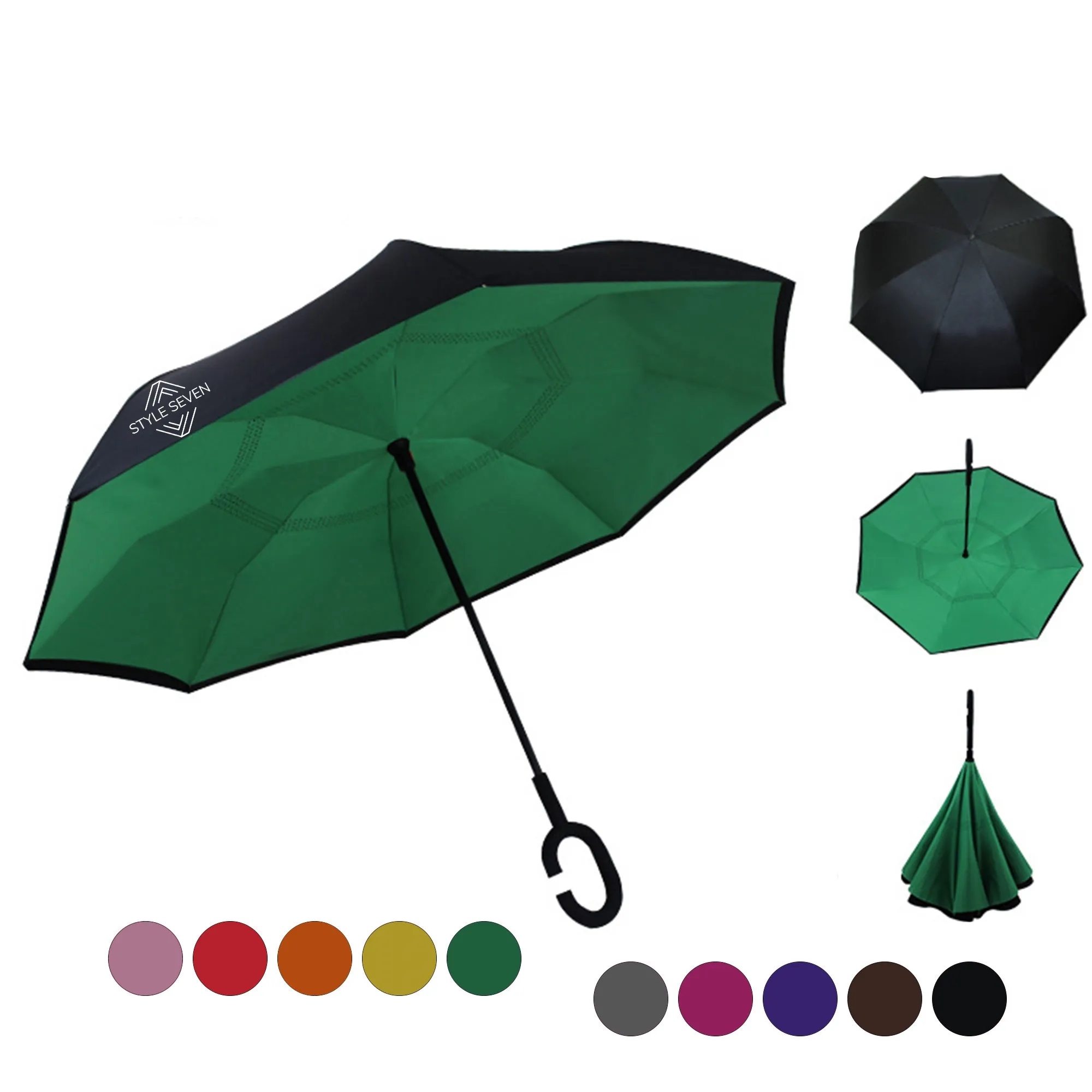 Inverted Umbrellas 2