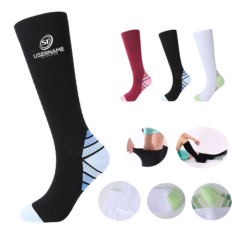 Compression Socks Men Breathable Nylon Running Compression Socks 2