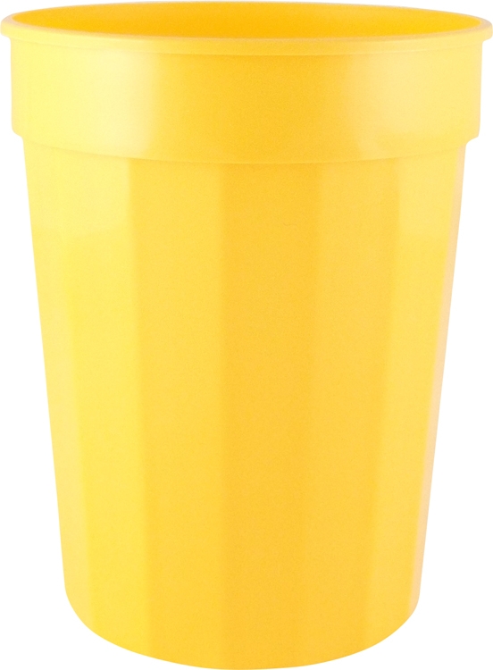17 oz Fluted Plastic Stadium Cup