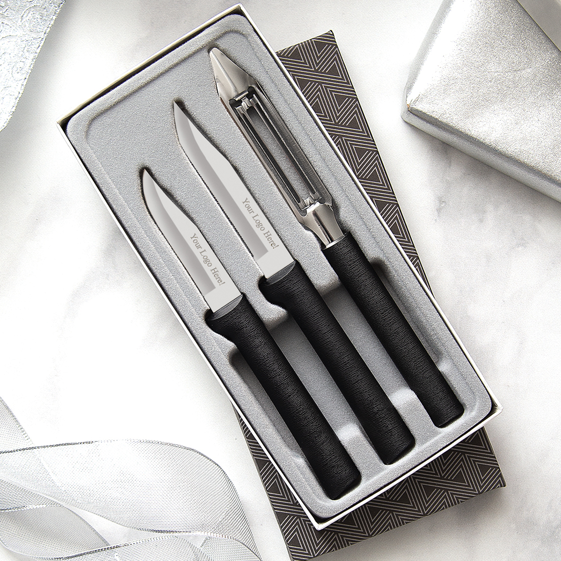 Kitchen Basics Gift Set w/ Black Handle 3