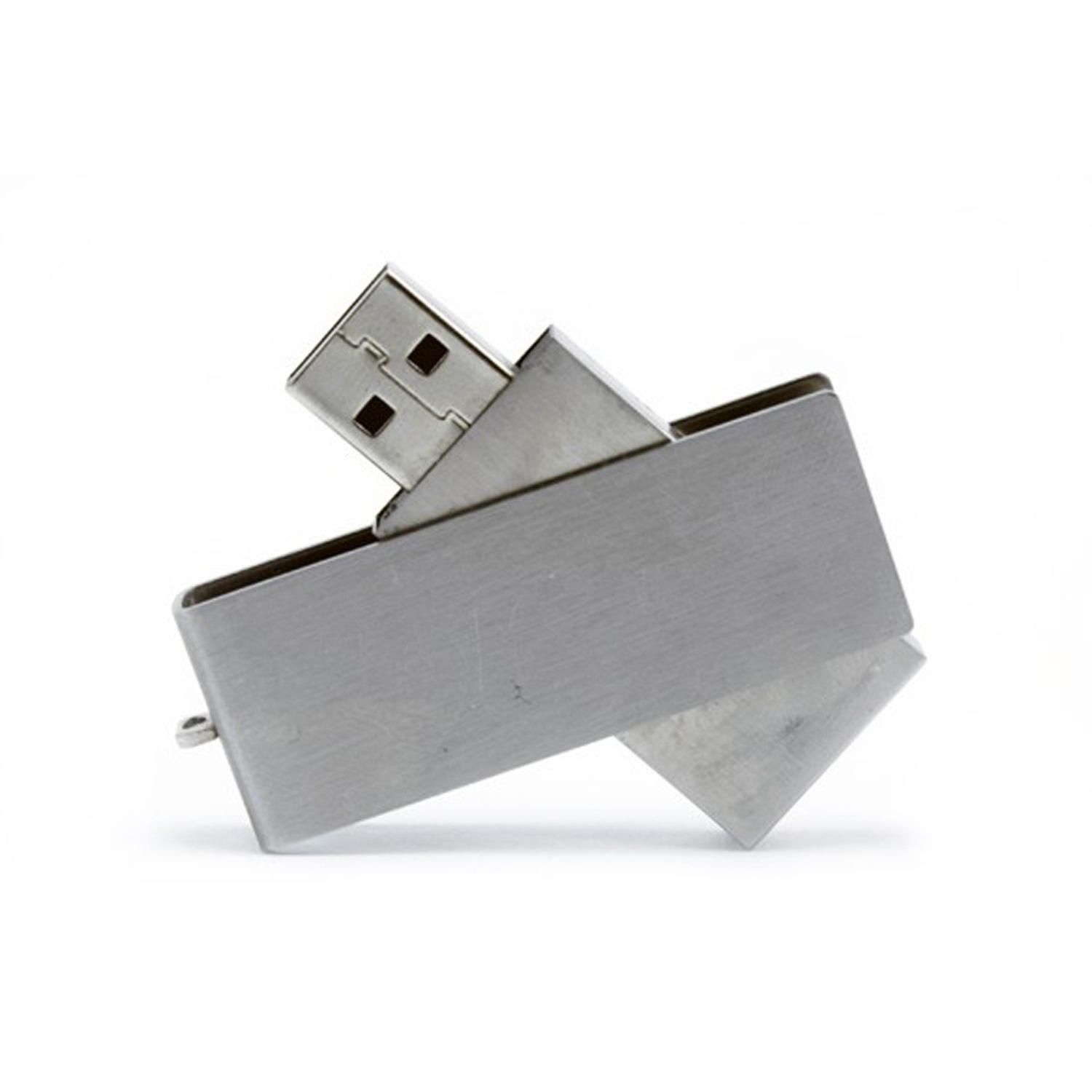 Swivel Metallic Radial USB Flash Drive 2