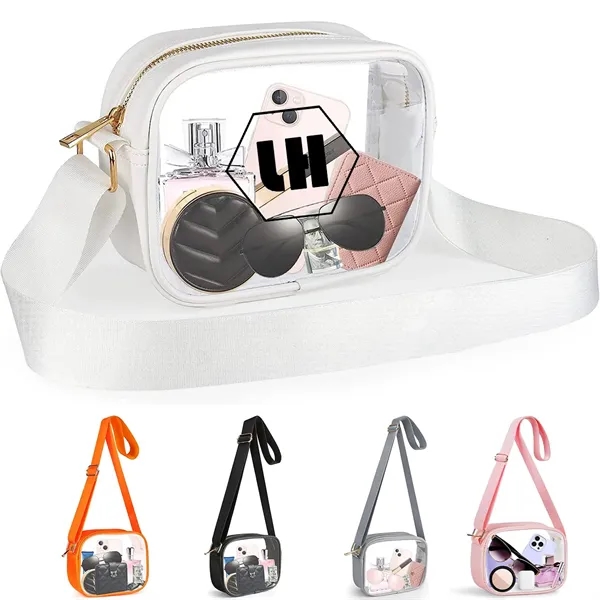 Stadium Approved Clear Purse Crossbody Bag