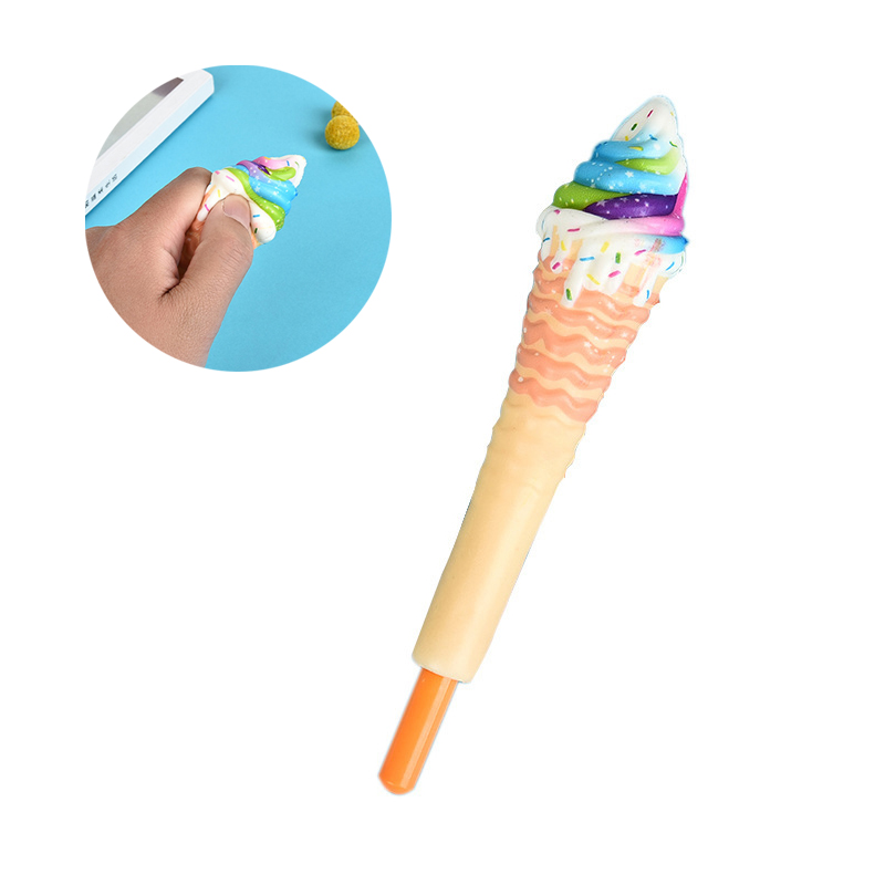 2 in 1 Ice Cream Ball Pen and Squeeze Toy 5