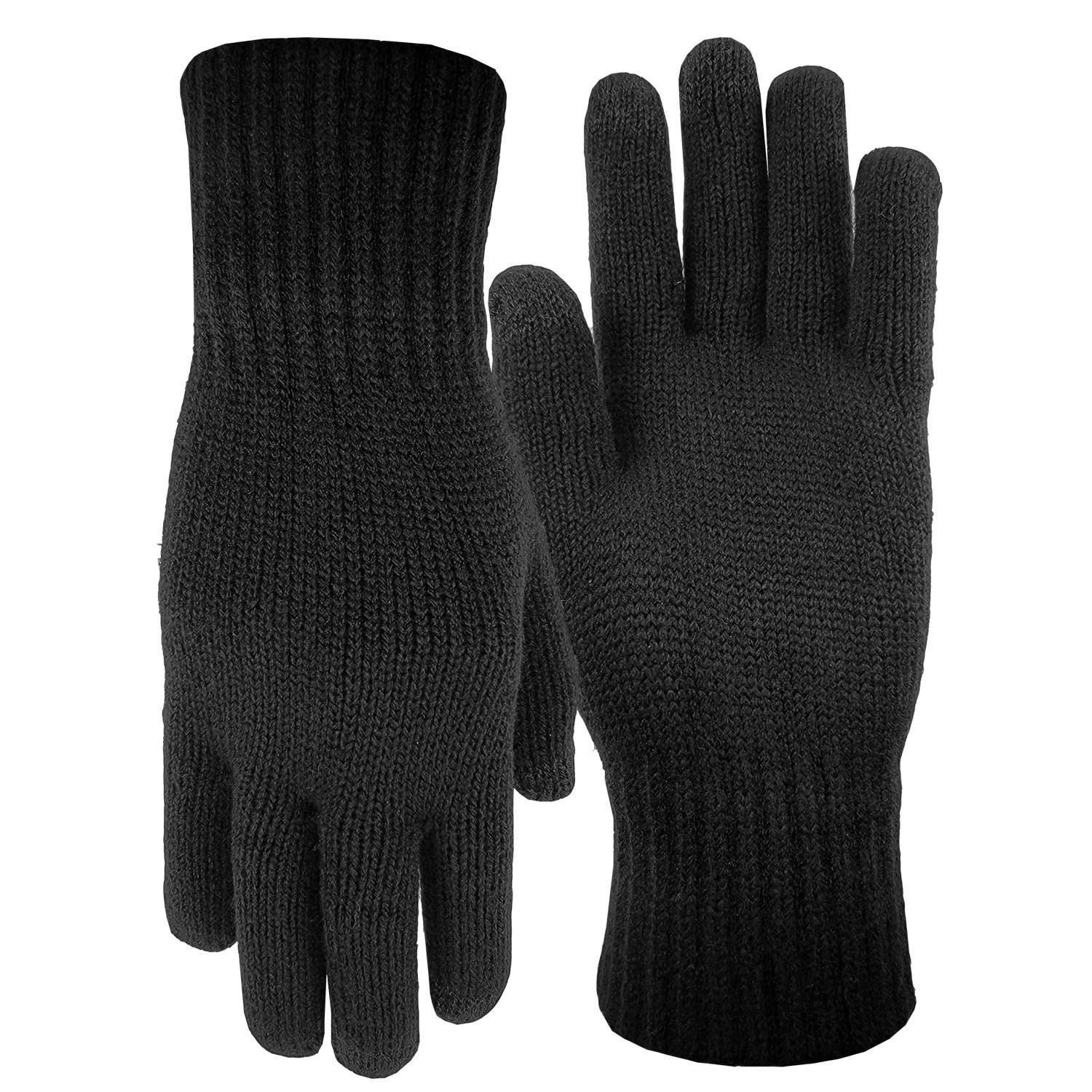 Deluxe Knit Text Gloves with Oversized DTF on Top of Hand 6