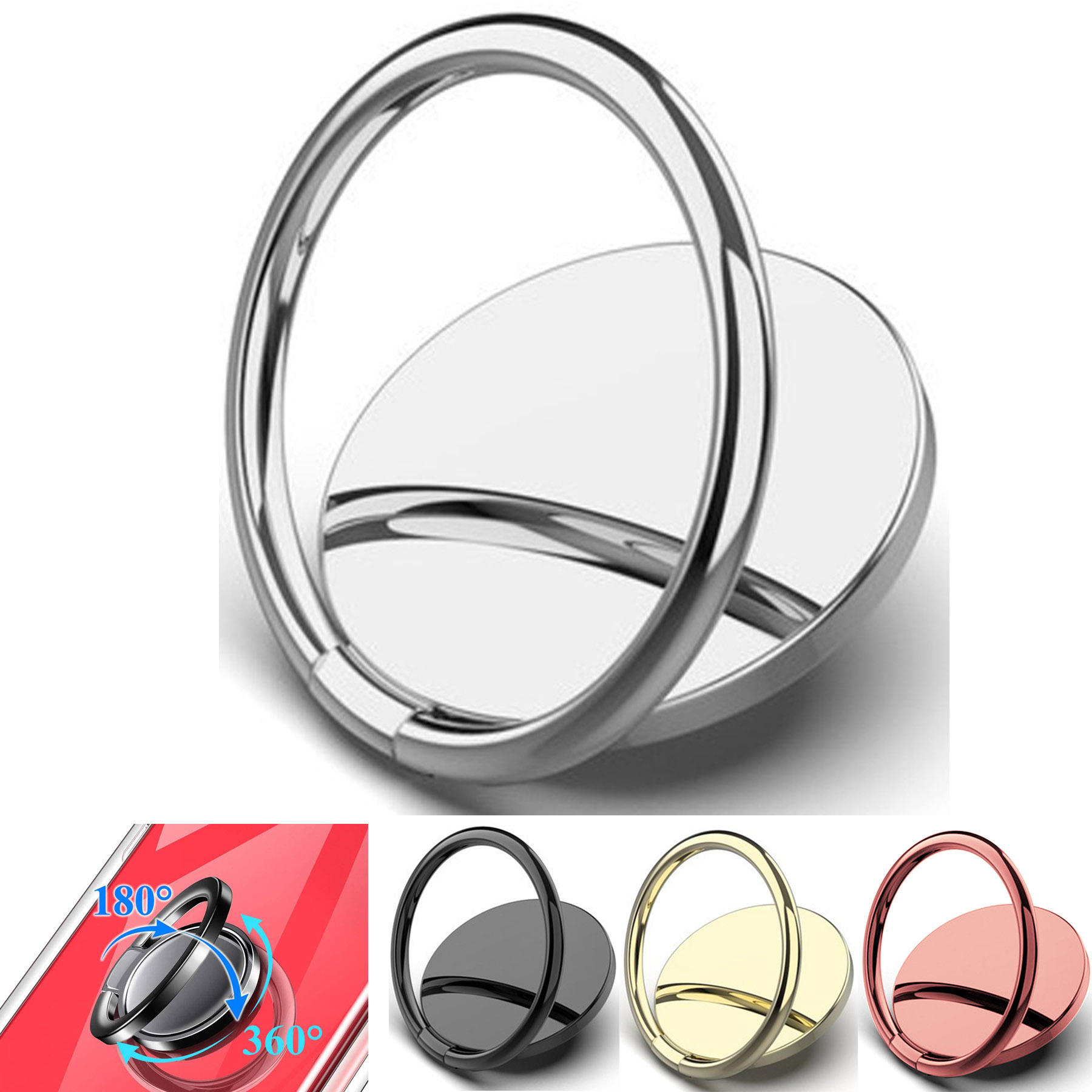 Cell Phone Ring Holder Stand 2