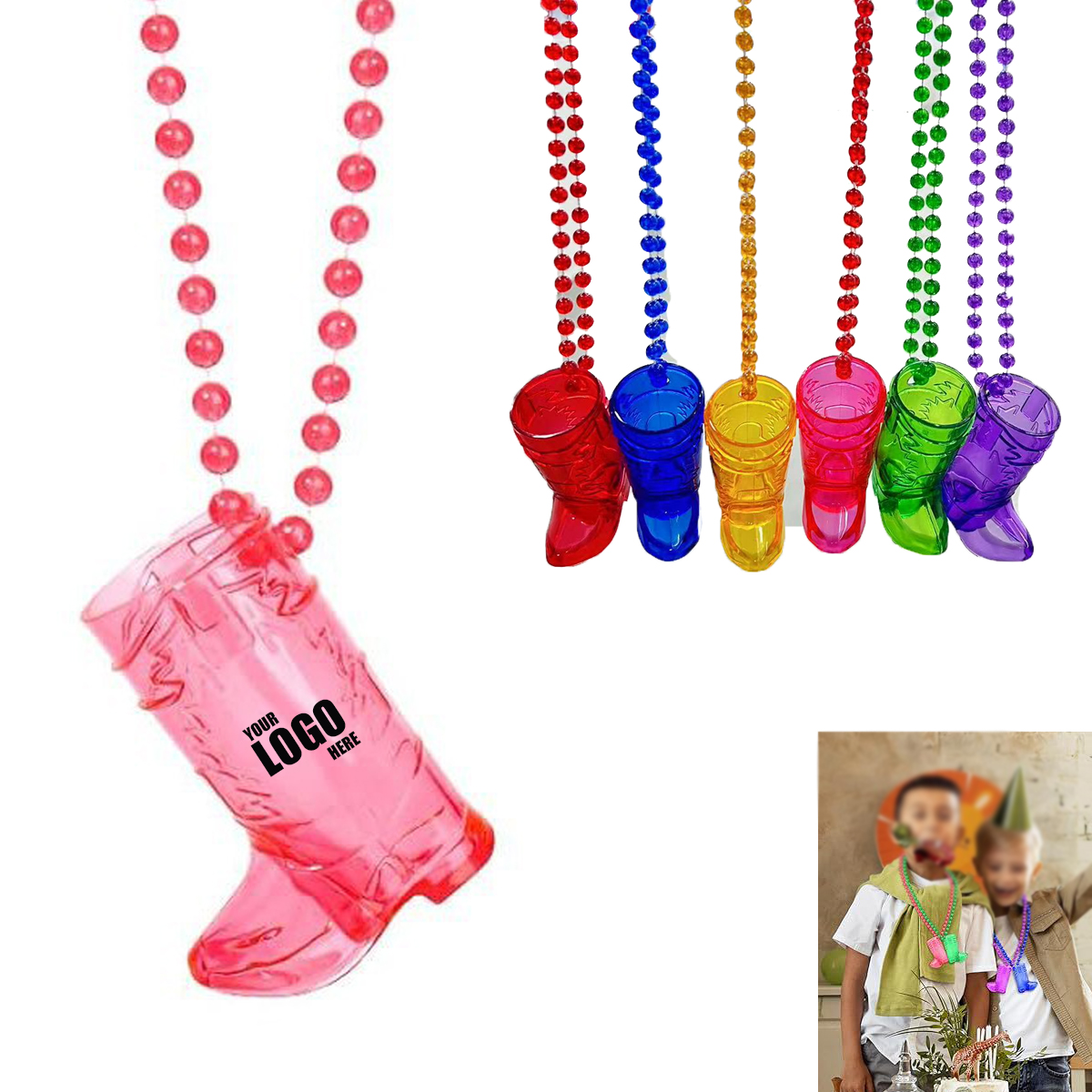 Custom Cowboy Boot Shot Glass 2