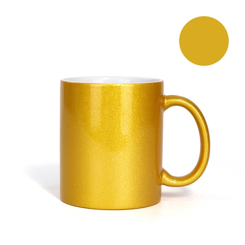 11 oz Full Color Sublimation Glossy Sparkly Ceramic Mug 5