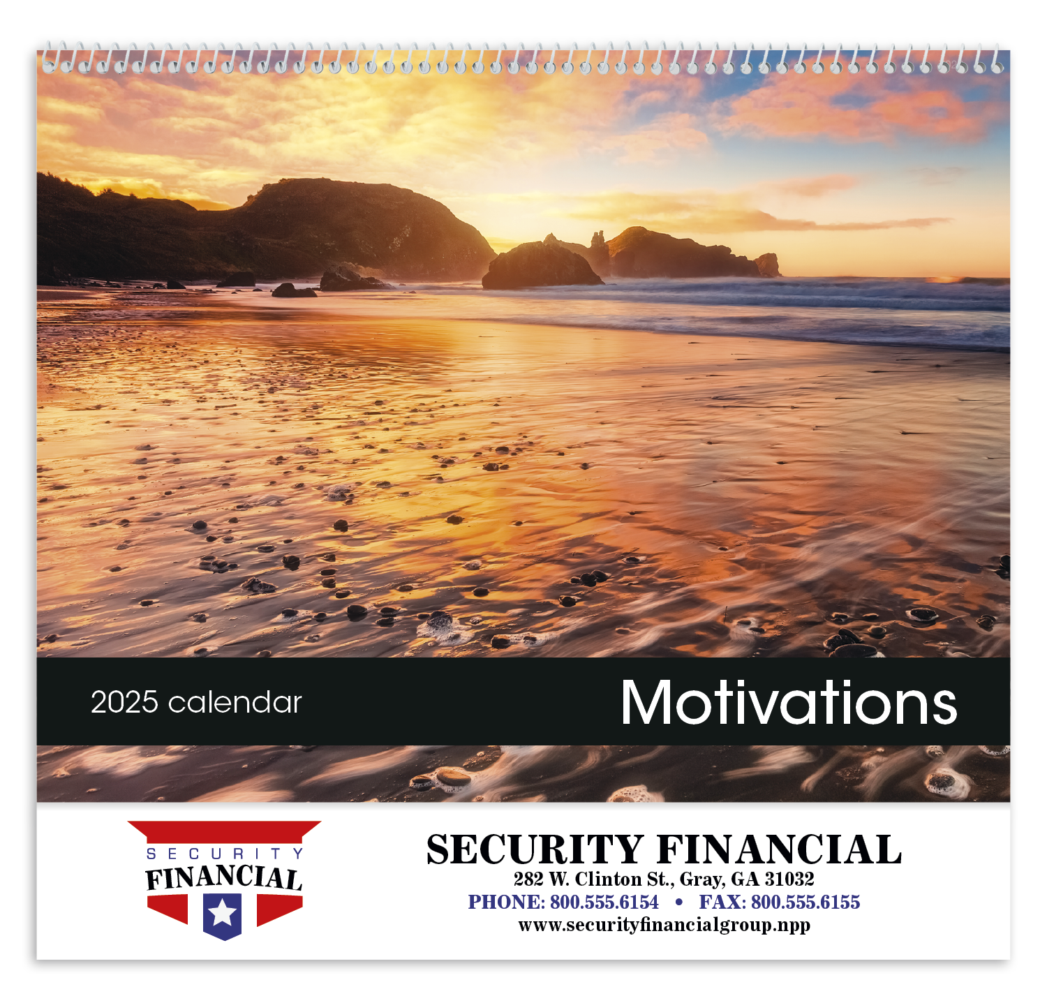 Good Value™ Motivations - Spiral Calendar 41