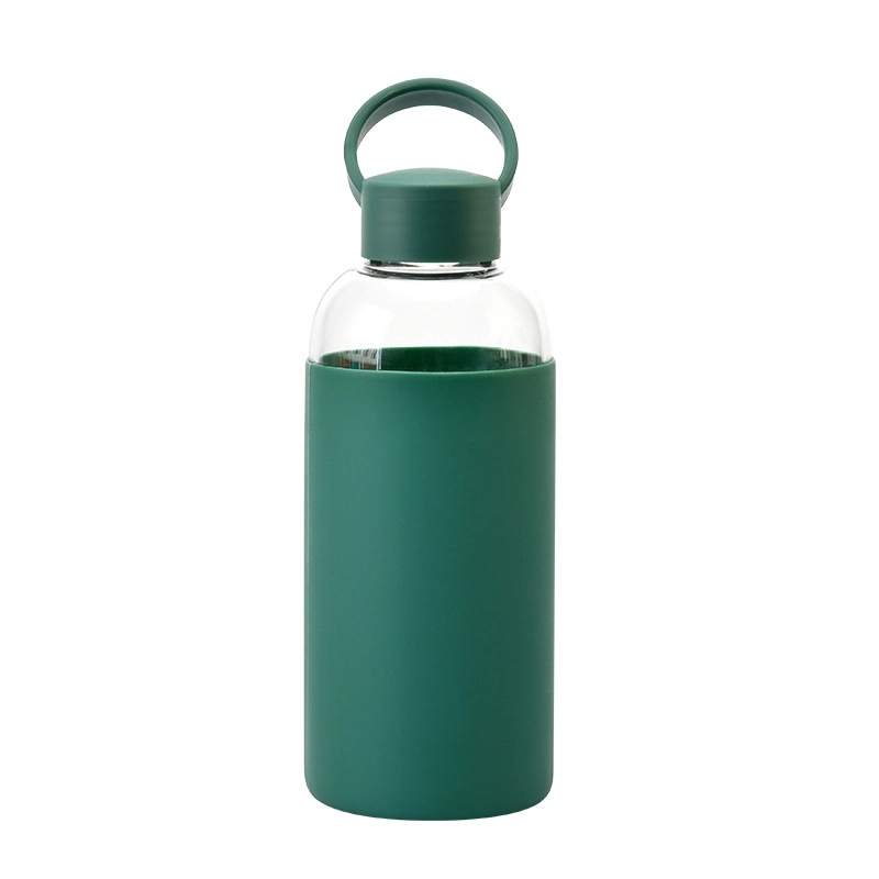 Custom 20 oz High-strength Borosilicate Glass Water Bottle 8